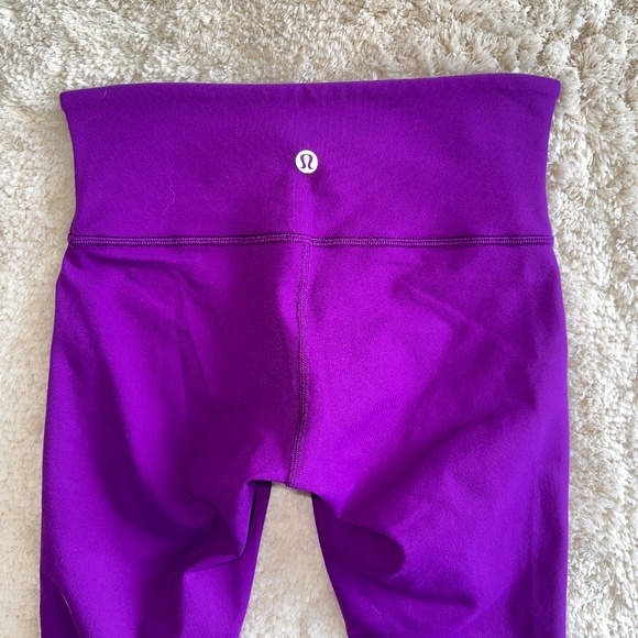 Lululemon Wunder Train High-Rise Tight Leggings in Purple Size 2 - Picture 9 of 12